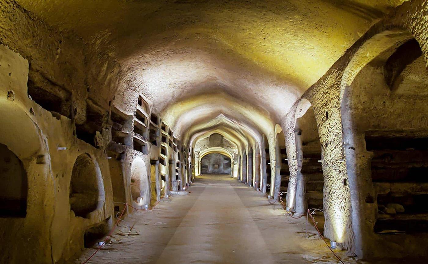 Napels Ondergronds tunnels galerijen